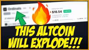 THIS ALTCOIN WILL EXPLODE IN THE COMING NEXT BUL MARKET!!!!!!!!!!!!