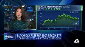 BlackRock files for spot bitcoin ETF