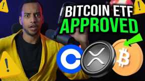 🚨FIRST BITCOIN ETF APPROVED, COINBASE CELEBRATING LAWSUIT VICTORY?🚀💥