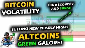 MARKET TOO STRONG as Altcoin Market Recovers Quickly, Some NEW YEARLY HIGHS, Bitcoin News Holds $30k