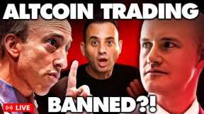 Gary Gensler Wants ALL ALTCOINS BANNED FOREVER! (Coinbase In Trouble?)