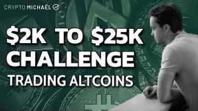 The $2,000 to $25,000 Altcoin Trading Challenge, Chainlink Breakout! | CryptoMichNL