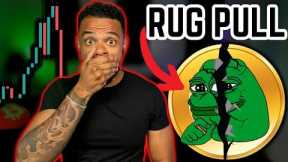 PEPE pulling the rug?! 🚨URGENT 🚨 What we know so far...