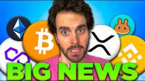The Crypto Market Is About To Go Crazy (Ripple, Binance, & Bitcoin News)