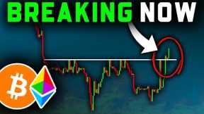 THE BREAKOUT IS HERE (Signal Flashing)!! Bitcoin News Today & Ethereum Price Prediction (BTC & ETH)