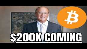 “BlackRock Bitcoin ETF Will Send BTC to $200K”