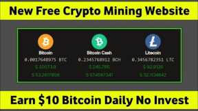 New Free Crypto Mining Website | Free Bitcoin Cloud Mining Website | Free USDT Payment Proof 2023