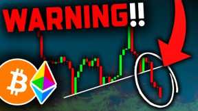 WARNING SIGNAL JUST CONFIRMED (Get Ready)!! Bitcoin News Today, Ethereum Price Prediction (BTC, ETH)