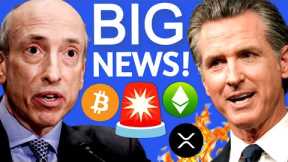 🚨SEC WON'T APPEAL GRAYSCALE BITCOIN ETF RULING & CALIFORNIA PASSES CRYPTO REGULATION!🚨