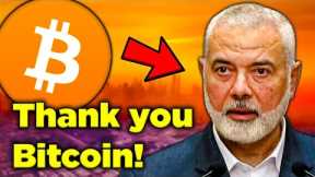 Bitcoin to Blame for Hamas Israel War
