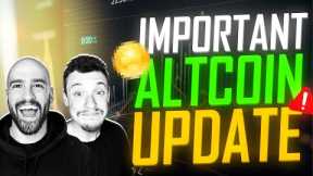 🚨 IMPORTANT ALTCOIN UPDATE - Massive News You Need To Know