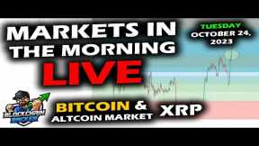 MARKETS in the MORNING, 10/24/2023, Bitcoin BREAKOUT $34,500, Altcoin Market Up, Stocks Up