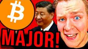 BREAKING: CHINA LAUNCHING BITCOIN SPOT ETF!! (bullish)
