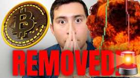 BITCOIN BLACKROCK ETF REMOVED! OFFICIAL SITE DOWN!? CRYPTO NEWS