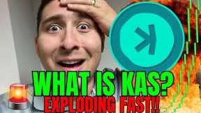 KASPA EXPLODING! KAS CRYPTO to $1 (HUGE NEWS)