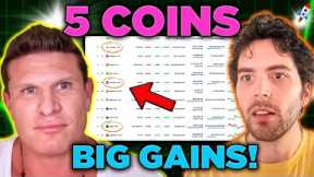 Top 5 Crypto Coins Set to Explode in 2024! Like Buying Cardano at 1¢!