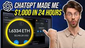 How I Made $1,000 in 24 HOURS With A ChatGPT Arbitrage Bot - EASY 2023