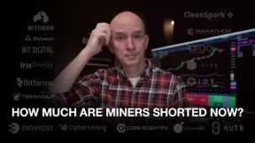 How Much Are Bitcoin Miners Shorted Now! BTC vs Miners This Week!