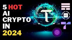 Top 5 High Potential AI crypto projects for 2024 | AI Crypto coins