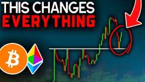 THIS CHANGES EVERYTHING (Prepare Now)!! Bitcoin News Today & Ethereum Price Prediction!