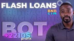 How to use Flash Loans Arbitrage Bot | Flash Loan Crypto | Profit +2210$ BNB/ETH [2024]