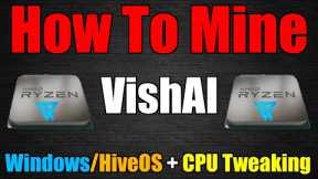 How To Mine VishAI - CPU Tweaking (Most Profitable Coin On The Market)