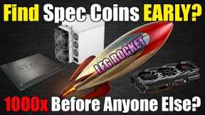 How To Find The Next 1000x SPEC COIN EARLY!!!! -