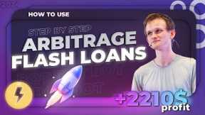 Flash Loan ARBITRAGE Bot | +145% | Crypto Arbitrage Trading Bot [ETH/BNB] | Tutorial [2024]