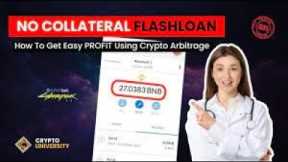 WOW!! WITHOUT COLLATERAL GET CRYPTO FLASH LOANS.
