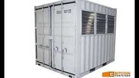 10ft Bitcoin Mining Container - Most Efficient Way