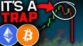 BITCOIN HOLDERS: DONT GET TRAPPED NOW!! Bitcoin News Today & Ethereum Price Prediction!