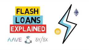 Borrow Millions In DEFI With NO COLLATERAL? FLASH LOANS Explained (Aave, dYdX)