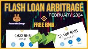 Get 5-30 Binance BNB Free With Flash Loan Arbitrage Bot Tutorial | Full Contract Code