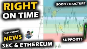 NEARLY THE SAME as Bitcoin Price and Altcoin Market Hold up After SEC Ethereum / XRP Similarity