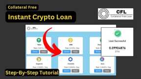 Collateral Free Crypto Loan Earn Unlimited Money Easily | Crypto Airdrop | Earn Free Crypto Borrow