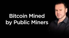 # of Bitcoin Mined (March 2024) by Public Miners