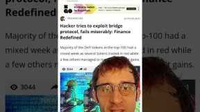 Hacker tries to exploit DeFi bridge protocol, fails miserably