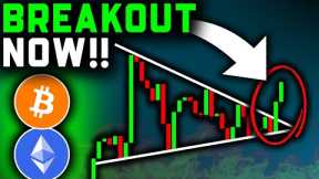 BITCOIN BREAKOUT JUST STARTED (My Strategy)!! Bitcoin News Today & Ethereum Price Prediction!
