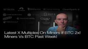 Can The Bitcoin Miners Still 5x Or More? Miners Vs Bitcoin Past Week! Live Q&A