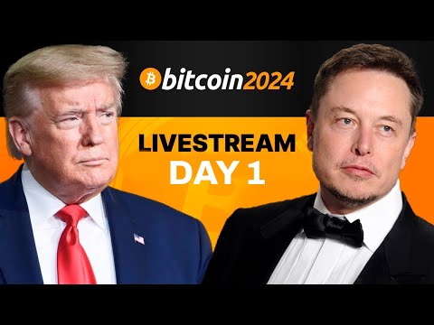 LIVE. Bitcoin 2024 Conference | Tesla Continues to Hold 9720 BTC. General Day 1
