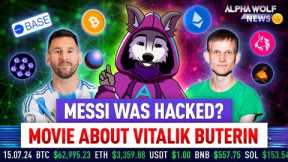 Vitalik: An Ethereum Story Movie Is Coming | Web3 Hit 10M Users | Messi's Water 🌐 Alpha Wolf News
