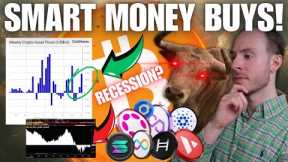 The Crypto Pull Back Is *OVER* Go Time!! *PROOF* Smart Money Is Buying Crypto!! Recession Indicator?