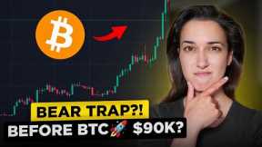 Bitcoin in Bear Trap? 🐻🚀 Or Crypto Market Crash Soon? 🔮📉 (Understanding Crypto Market Trends! 📊🔍 )