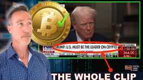 YOU MUST WATCH THE WHOLE CLIP! TRUMP, BITCOIN, RECESSION & THE REAL FUTURE!