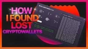 Find Lost Crypto Wallets Software | FREE 2024