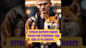 Vitalik Buterin shares vision for ethereum #vitalikbuterin #ethereum #eth #altcoins #shibainucoin