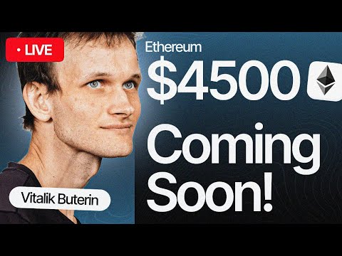 Vitalik Buterin: Ethereum to reach $4500?! ETH Price Prediction