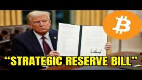 Trump Signed Bitcoin Strategic Reserve Bill Executive Order