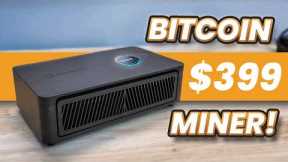 A $399 Mini Bitcoin Miner?! How To Mine BTC Profitably CHEAP!