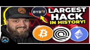 ⚠️ CRYPTO CRASHING After $1.4Billion HACK On ByBit! - What Does This Mean For The Future?